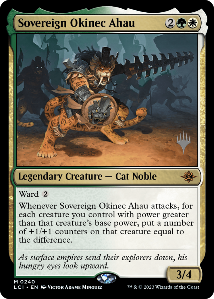 Sovereign Okinec Ahau (PPLCI-240P) - The Lost Caverns of Ixalan Promos