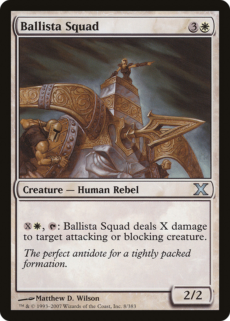 Ballista Squad (10E-008) - Tenth Edition