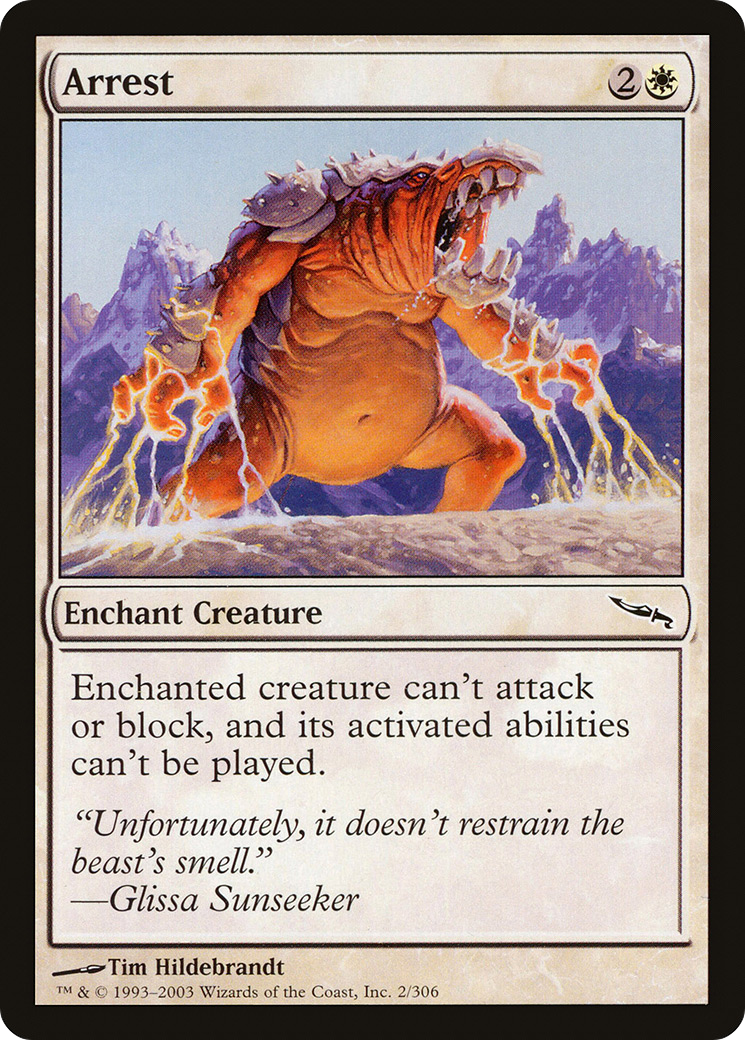 Arrest (MRD-002) - Mirrodin Foil