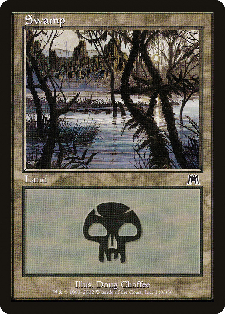 Swamp (340) (ONS-340) - Onslaught Foil