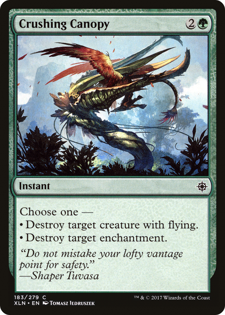 Crushing Canopy (XLN-183) - Ixalan