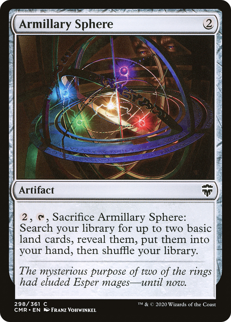 Armillary Sphere (CMR-298) - Commander Legends