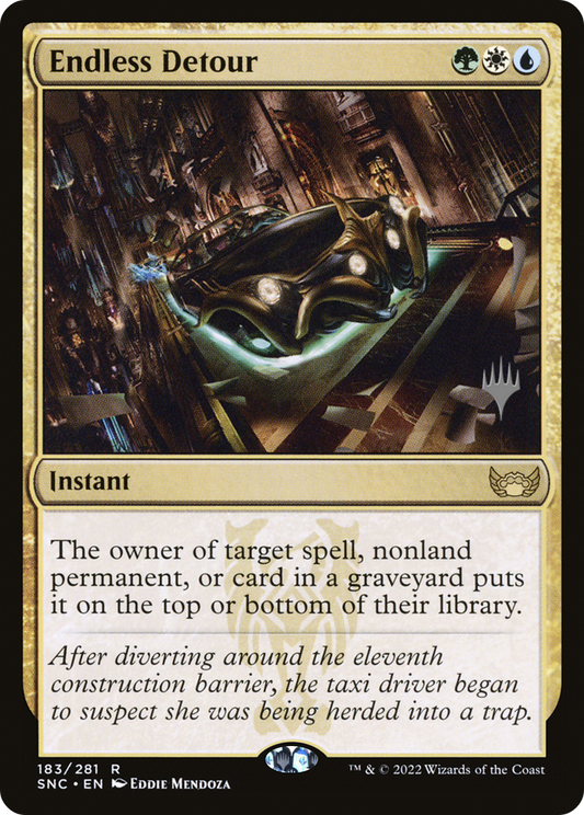 Endless Detour (PPSNC-183) - Streets of New Capenna Promos