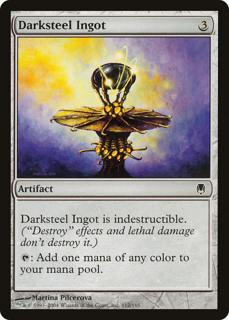 Darksteel Ingot (DST-112) - Darksteel Foil