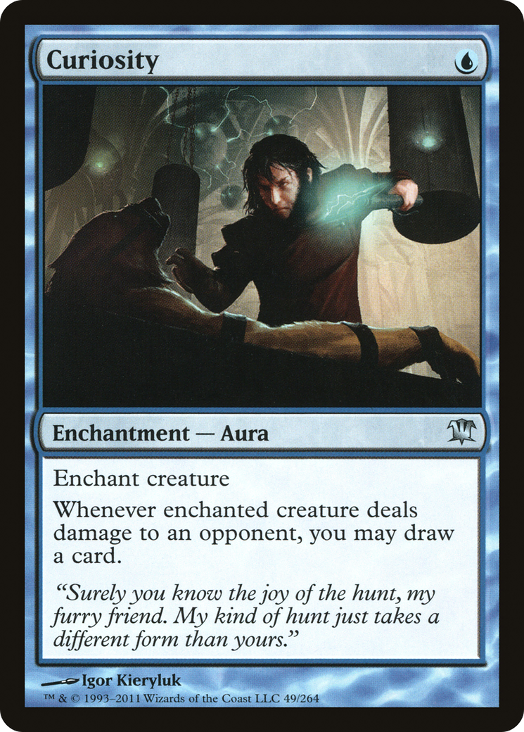 Curiosity (ISD-049) - Innistrad Foil