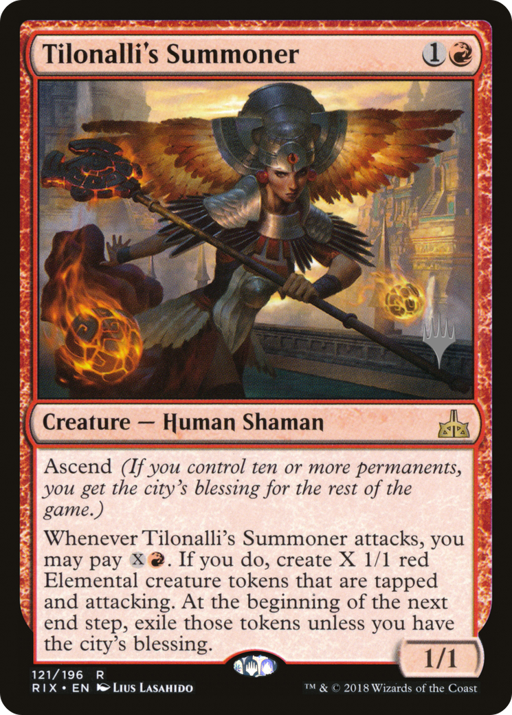 Tilonalli's Summoner (PPM20-121) - Rivals of Ixalan Promos Foil