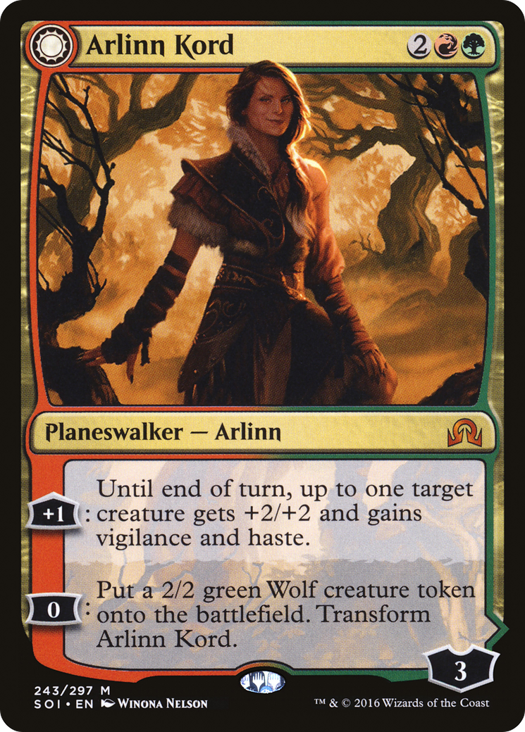 Arlinn Kord (SOI-243) - Shadows over Innistrad: (Double Faced Transform) Foil