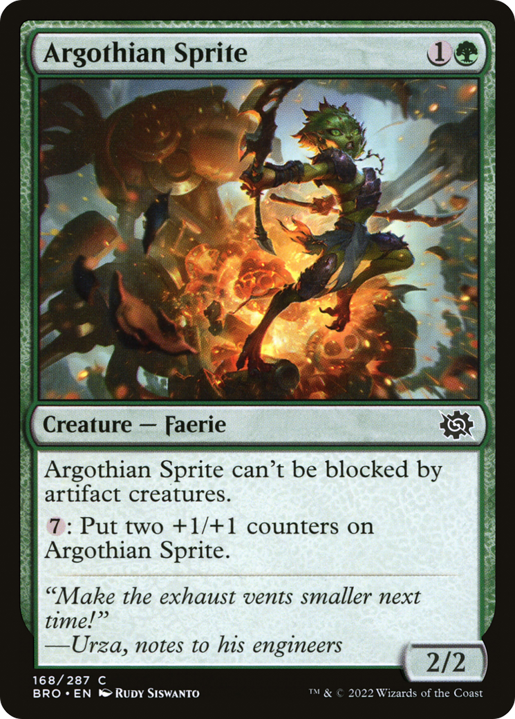 Argothian Sprite (BRO-168) - The Brothers' War Foil