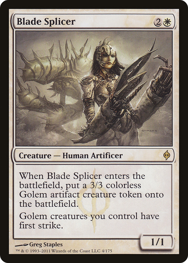 Blade Splicer (NPH-004) - New Phyrexia Foil