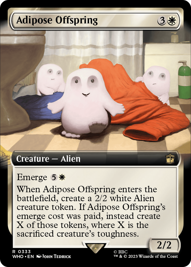 Adipose Offspring (Extended Art) (WHO-333) - Doctor Who: (Extended Art)