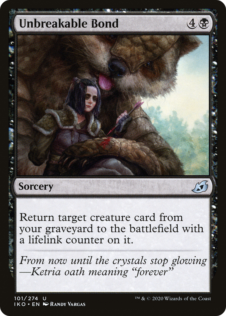 Unbreakable Bond (IKO-101) - Ikoria: Lair of Behemoths Foil