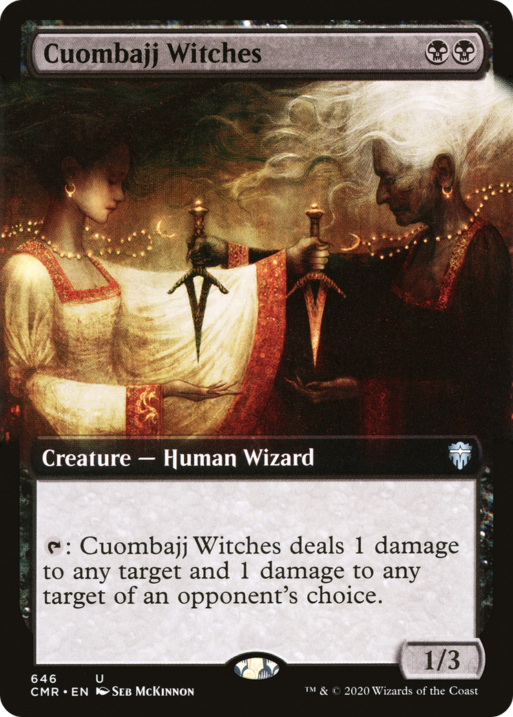 Cuombajj Witches (Extended Art) (CMR-646) - Commander Legends: (Extended Art)