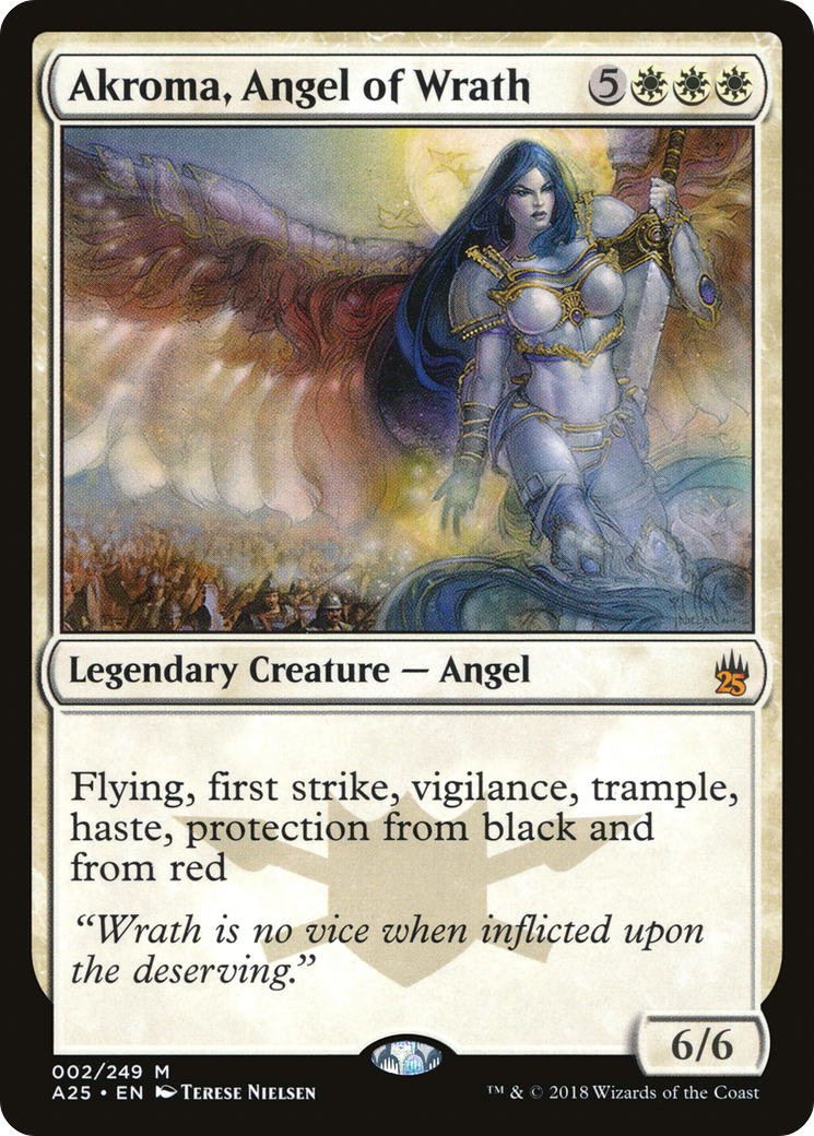 Akroma, Angel of Wrath (A25-002) - Masters 25