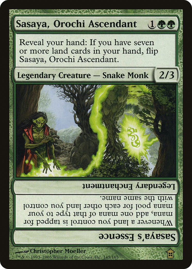 Sasaya, Orochi Ascendant (SOK-145) - Saviors of Kamigawa