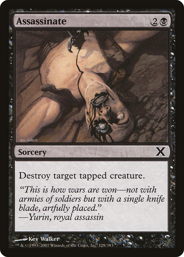 Assassinate (10E-128) - Tenth Edition