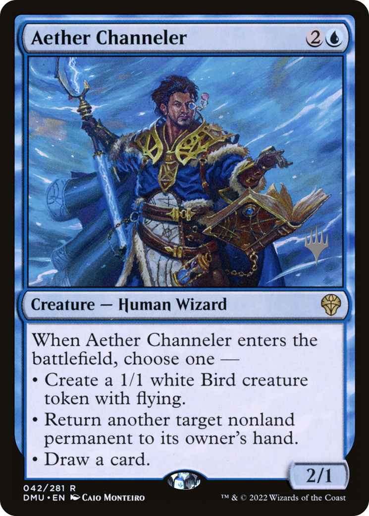 Aether Channeler (PPDMU-042) - Dominaria United Promos
