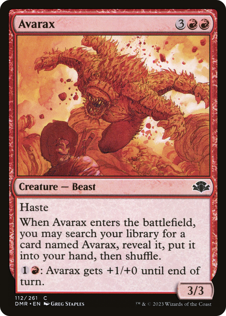 Avarax (DMR-112) - Dominaria Remastered