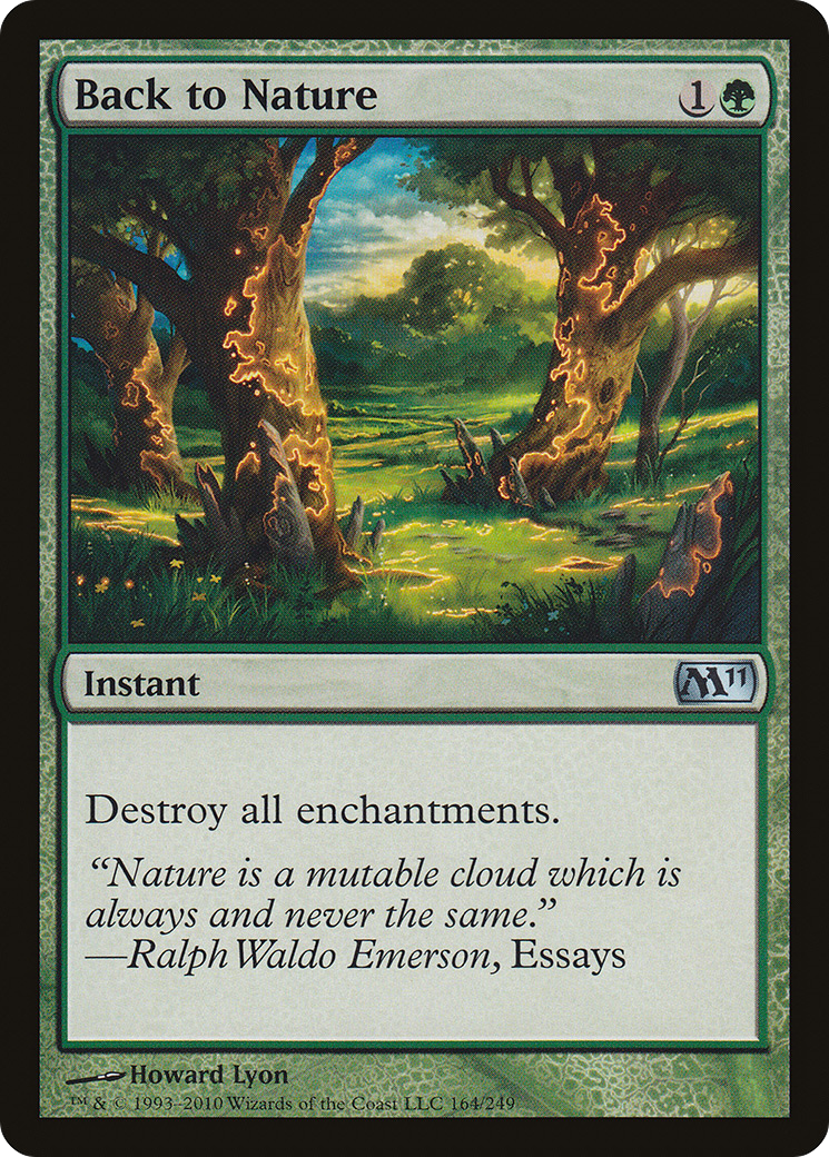 Back to Nature (M11-164) - Magic 2011