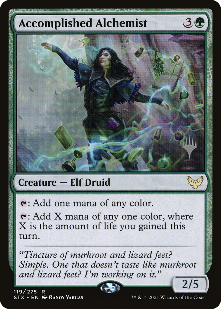 Accomplished Alchemist (PPSTX-119) - Strixhaven: School of Mages Promos Foil