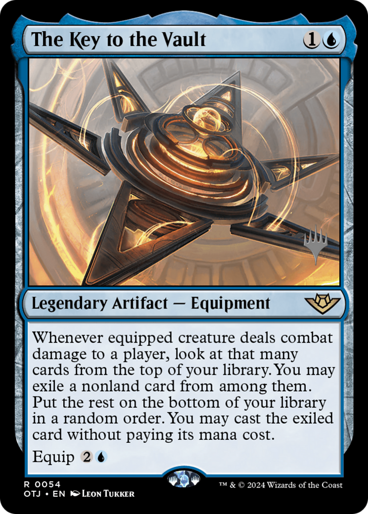 The Key to the Vault (PPOTJ-054) - Outlaws of Thunder Junction Promos