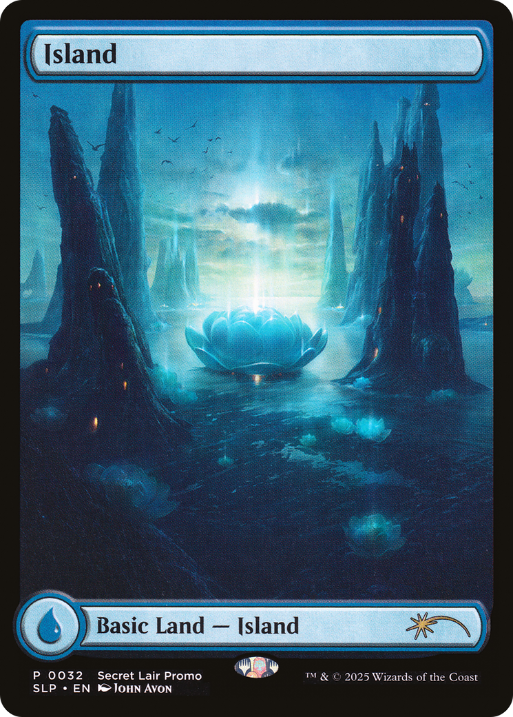 Island (SLP-032) - Secret Lair Showdown
