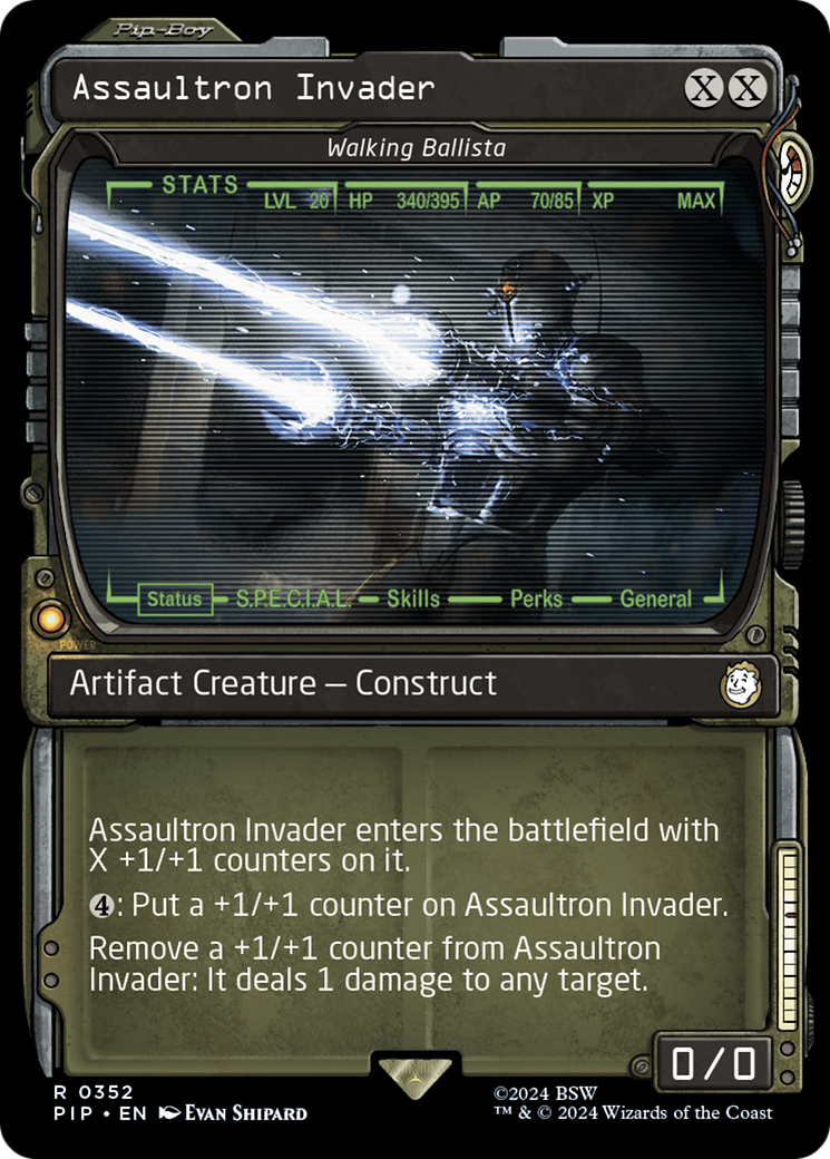 Assaultron Invader - Walking Ballista (Showcase) (PIP-352) - Fallout / Assaultron Invader: (Showcase)
