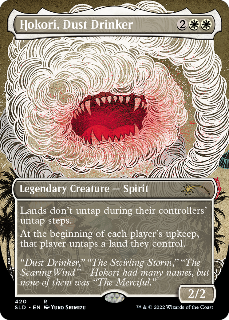 Hokori, Dust Drinker (Borderless) (SLD-420) - Secret Lair Drop (Borderless)