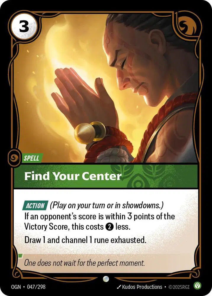Find Your Center - 047/298 - Common