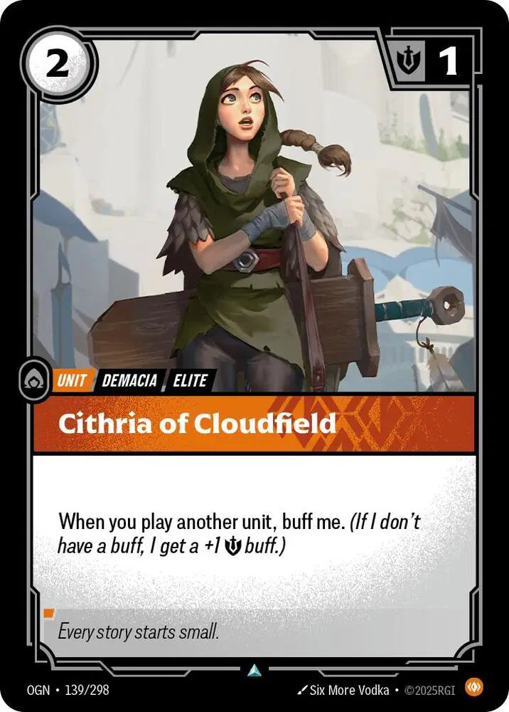 Cithria of Cloudfield - 139/298 - Uncommon
