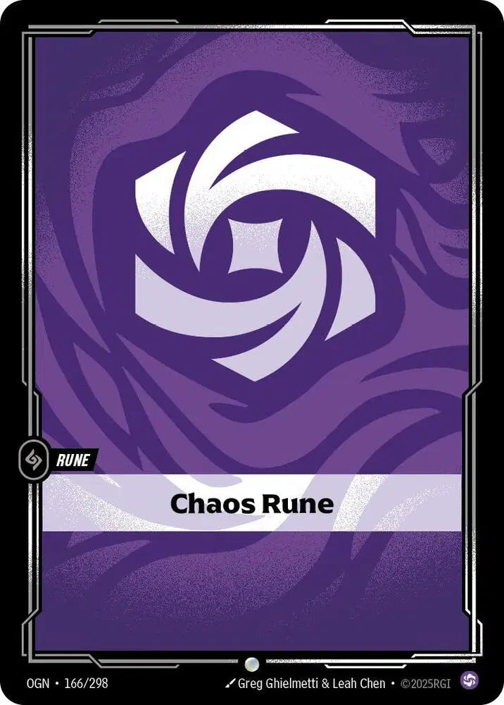 Chaos Rune - 166/298 - Common