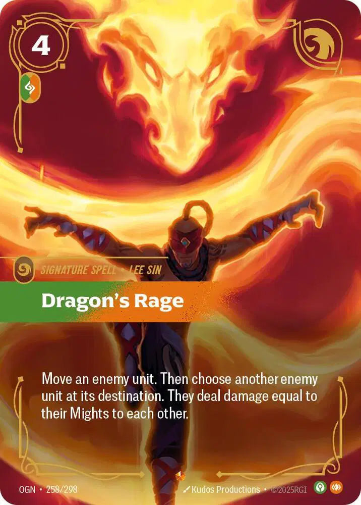 Dragon's Rage - 258/298 - Epic Foil