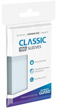 UG SLEEVES SMALL CLASSIC SOFT 100CT