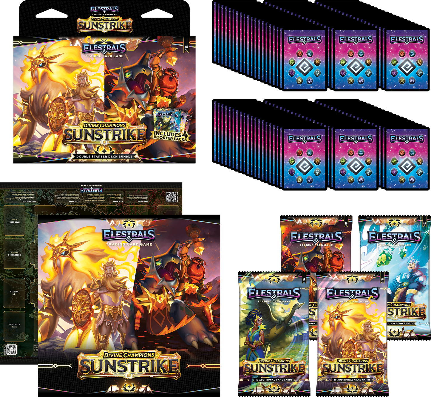 ELESTRALS SUNSTRIKE ARES VS. HEPHAESTUS DOUBLE STARTER DECK
