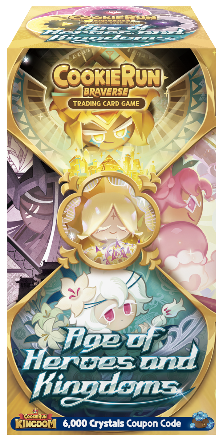 COOKIERUN TCG SET 2 AGE OF HEROES AND KINGDOMS BOOSTER PACK