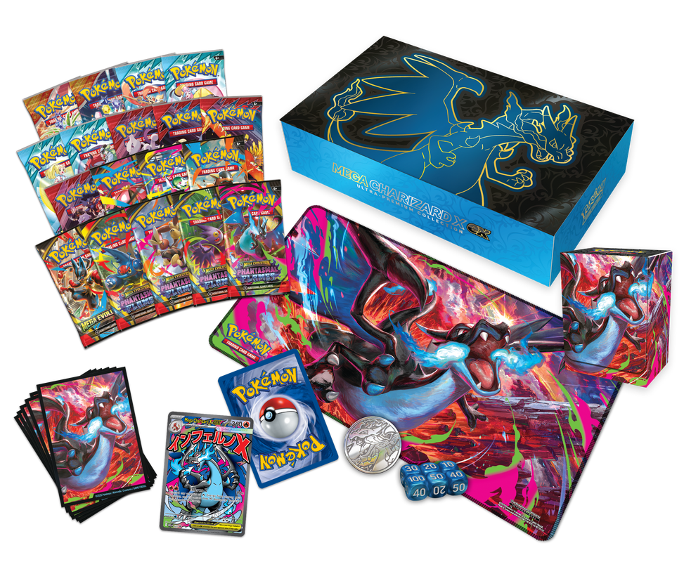 POKEMON CHARIZARD X EX ULTRA-PREMIUM COLLECTION