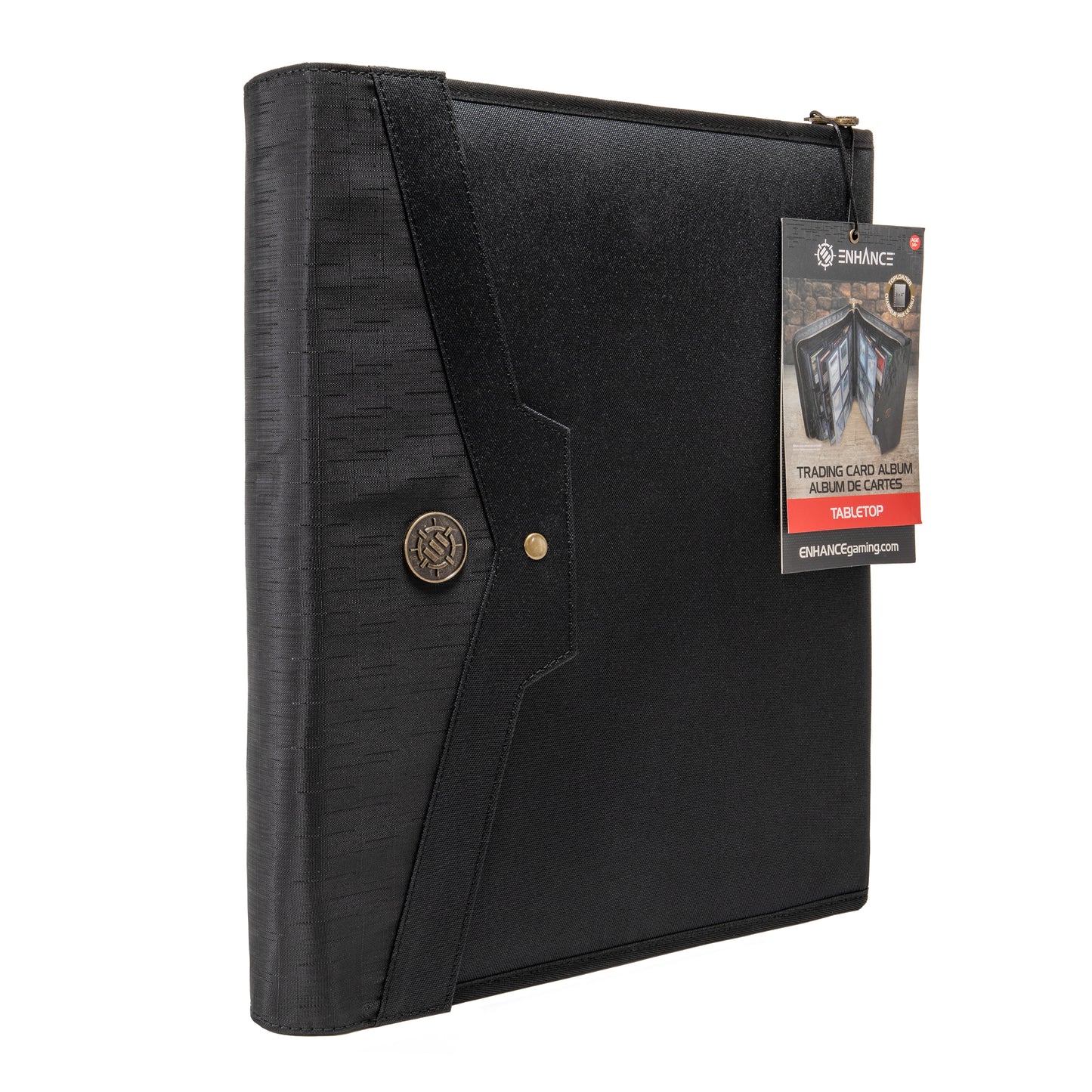 AP ENHANCE TABLETOP TOPLOADER TRADING CARD ALBUM BLACK