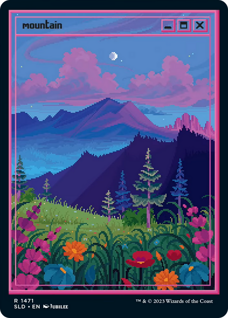 Mountain (1471) (SLD-1471) - Secret Lair Drop Foil