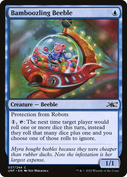 Bamboozling Beeble (UNF-037) - Unfinity Foil