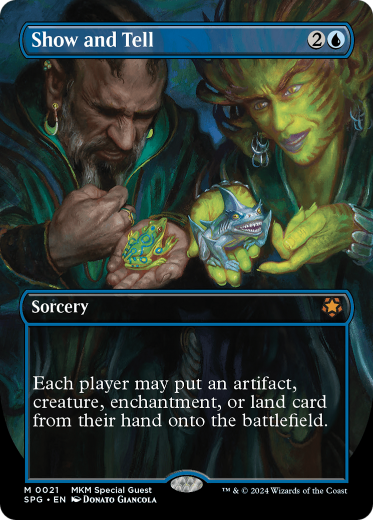 Show and Tell (Borderless) (SPG-021) - Special Guests (Borderless)