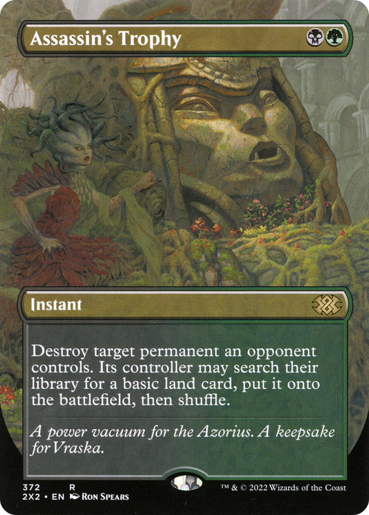 Assassin's Trophy (Borderless) (2X2-372) - Double Masters 2022 (Borderless)
