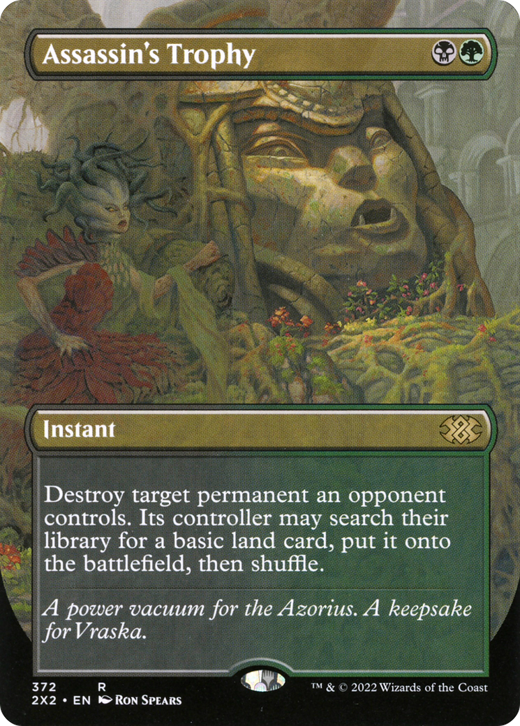 Assassin's Trophy (Borderless) (2X2-372) - Double Masters 2022 (Borderless) Foil