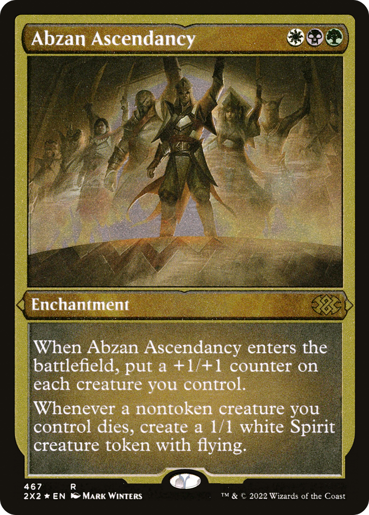 Abzan Ascendancy (2X2-467) - Double Masters 2022 Foil