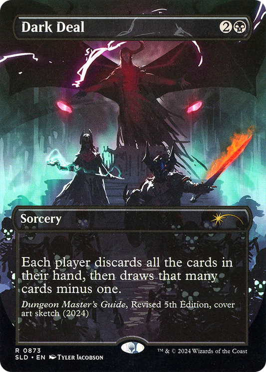 Dark Deal (SLD-873) - Secret Lair Drop (Borderless) Foil