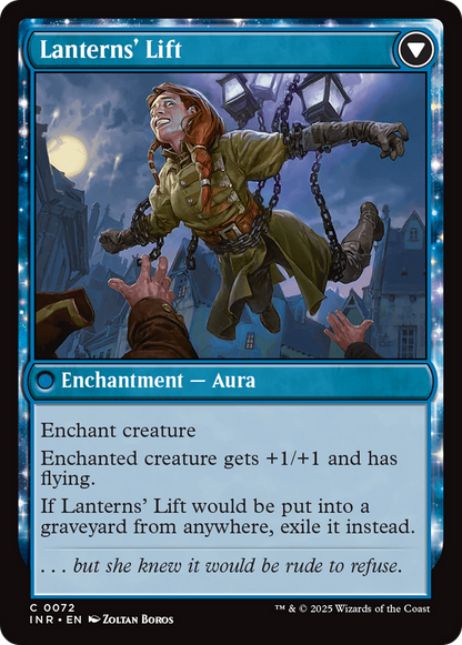 Lantern Bearer // Lanterns' Lift (INR-072) - Innistrad Remastered: (enchantment)