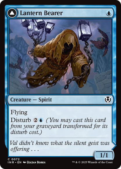 Lantern Bearer // Lanterns' Lift (INR-072) - Innistrad Remastered: (enchantment)