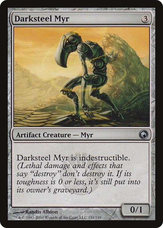 Darksteel Myr (SOM-151) - Scars of Mirrodin Foil