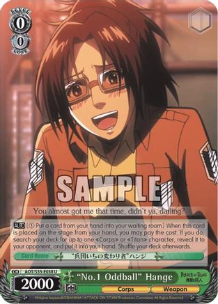 "No.1 Oddball" Hange (AOT/S35-E038 U) - Attack on Titan