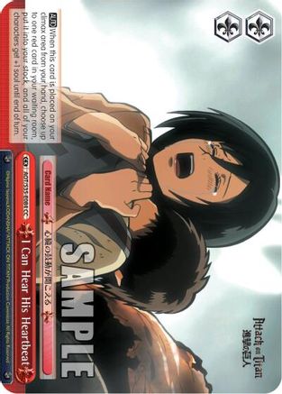 I Can Hear His Heartbeat (AOT/S35-E084 CC) - Attack on Titan