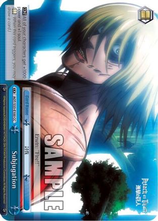 Subjugation (AOT/S35-E100 CC) - Attack on Titan