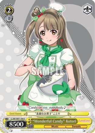 "Wonderful Candy" Kotori (LL/EN-W01-045 C) - Love Live! DX